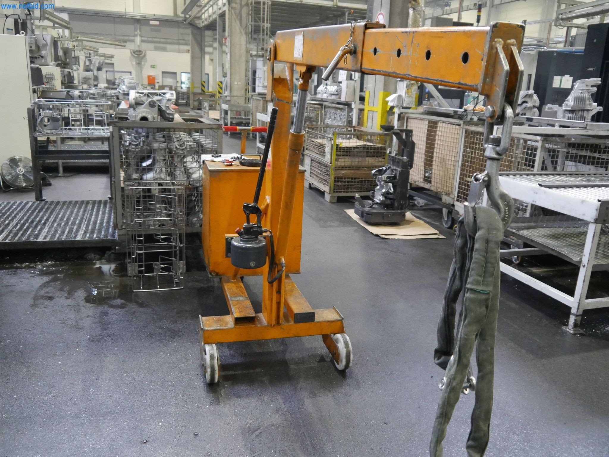 Hydraulik-Gegengewichtskran Meurer KR-F 100 H
